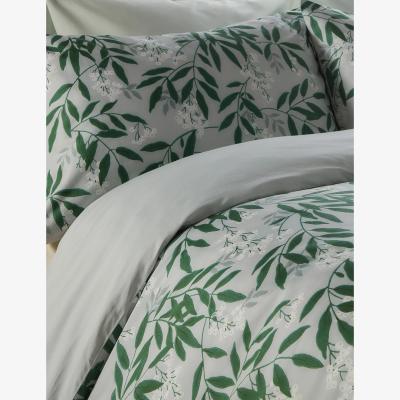 Marks & Spencer Laura Ashley Pure Cotton Sateen Greendale Bedding Set - SGL - Sage Green, Sage Green