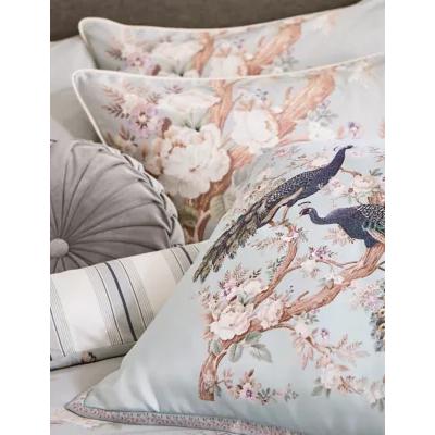 Marks & Spencer M&S Laura Ashley Pure Cotton Belvedere Sateen Bedding Set - SGL - Duck Egg, Duck Egg