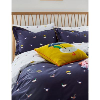 Marks & Spencer Joules Pure Cotton Duck March Bedding Set - SGL - Navy Mix, Navy Mix