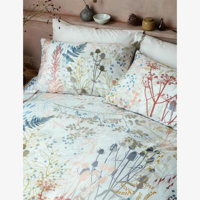 Marks & Spencer Clarissa Hulse Pure Cotton Sateen Serendipity Bedding Set - DBL - Stone, Stone