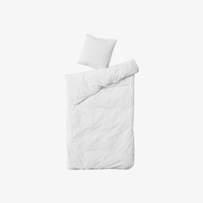 Nordic Nest Dagny bedset Snow-coal