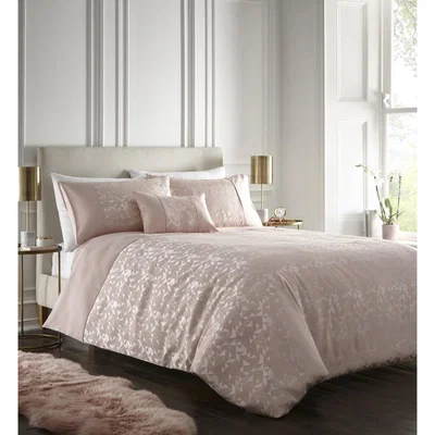 The Range Lucien Duvet And Pillowcase Set - Pink / 3cm / 0.95kg / Single