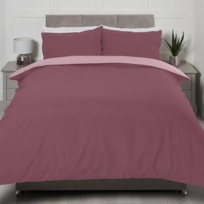 The Range Riley Reversible Duvet Cover and Pillowcase Set - Blush/Pink / Single