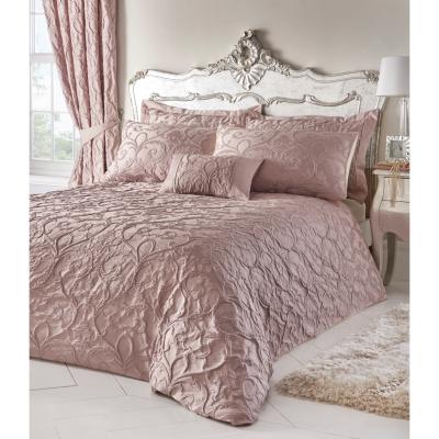 The Range Bentley Duvet Cover and Pillowcase Set - Blush / Single