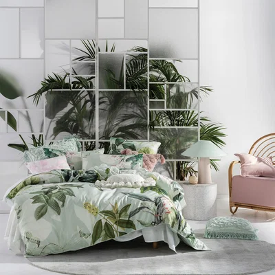 The Range Contemporary Florals Duvet Cover Set - Single / 135cm