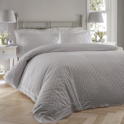 The Range Balmoral SilverGrey Duvets and Pillowcase Set - Grey / Single