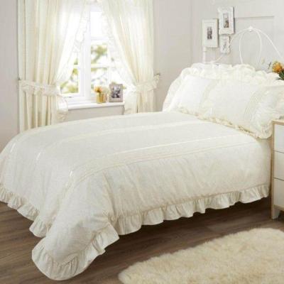 The Range Vantona Country Monique Duvet Cover Set - Cream - Yellow / Single