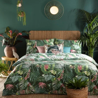 The Range Rainforest Floral Duvet Cover Set - Single