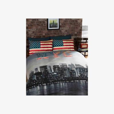 The Range New York Skyline Duvet Cover Set  - Multicoloured / Single