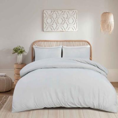 The Range Simple Duvet Cover Set - Silver / Single
