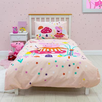 The Range Peppa Pig Duvet Cover Pillowcase Quilt Single Fairy Magic Childrens Bedding Set - Pink