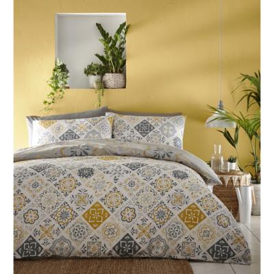 The Range Morocco Duvet And Pillowcase Set - Yellow / Single