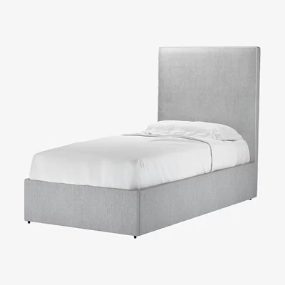 Sofa.com Carter 130cm Single Ottoman Bed in Goodwin Grey Sandgate - sofa.com
