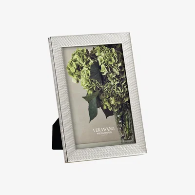 Amara Vera Wang for Wedgwood - With Love Silver Photo Frame - 4x6"