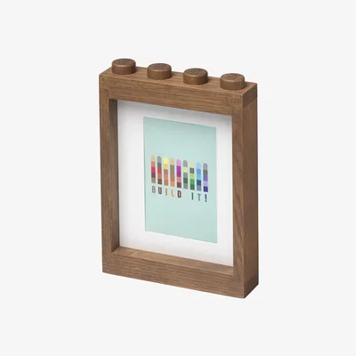 Amara Lego - Wooden Picture Frame - Dark Stained Oak