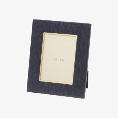 Amara Valentina Velvet Frame - Dusk Blue