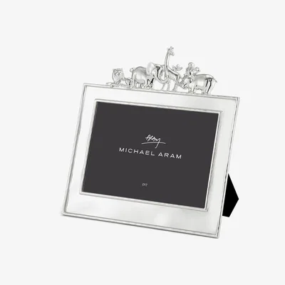 Amara Michael Aram - Animals Photo Frame - Silver - 5x7"
