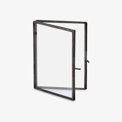 Amara Nkuku - Folded Danta Photo Frame - 5x7" - Antique Black