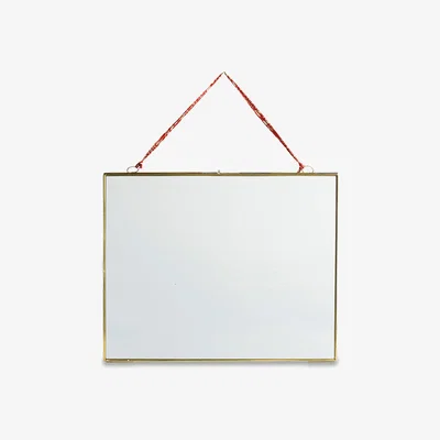 Amara Nkuku - Kiko Antique Brass Landscape Frame - 4x6"