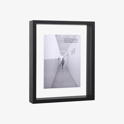 Amara XLBoom - Floating Photo Frame Box - Coffee Bean - 8x10"