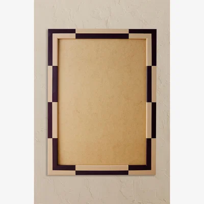Anthropologie All The Things Vanilla & Cola Geo A3 Frame