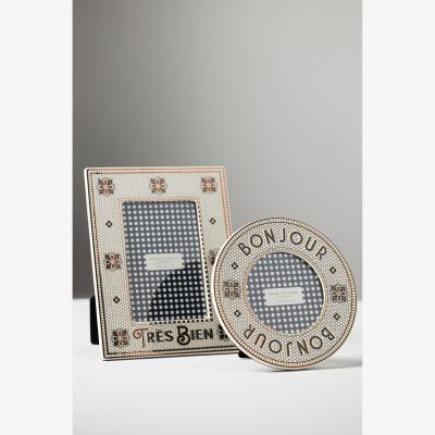 Anthropologie The Bistro Tile Stoneware Frame
