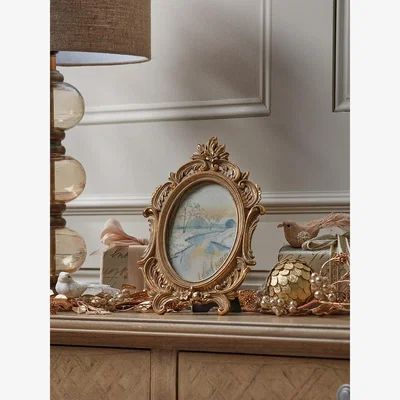 Cox and Cox Golden Ornate Photo Frame