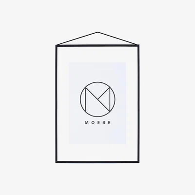 The Conran Shop Black Metal Frame & Rubber Band A2 By MOEBE