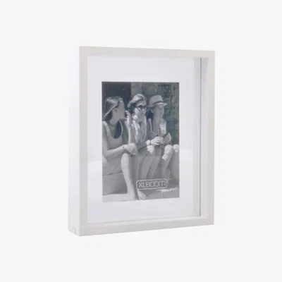 The Conran Shop Fine Floating Box Frame White 25cm x 20cm