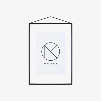 The Conran Shop Black Metal Frame & Rubber Band A2