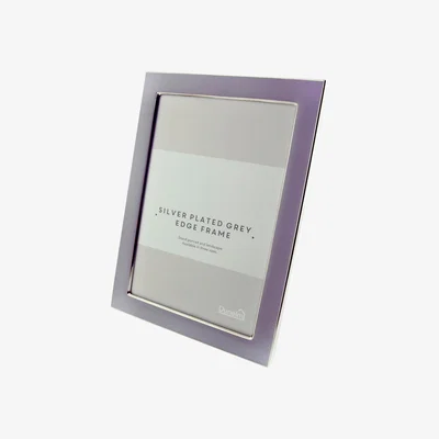 Dunelm Grey Edge Photo Frame 7" x 5" (18cm x 12cm) Grey