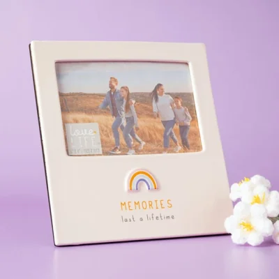 Dunelm Love Life Memories Ceramic Photo Frame