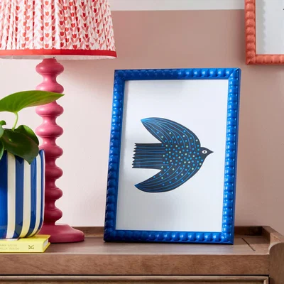 Dunelm Bobbin A4 Photo Frame Navy (Blue)