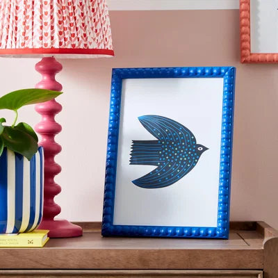 Dunelm Bobbin A3 Photo Frame Navy (Blue)