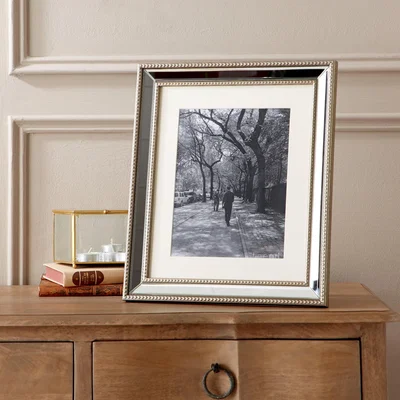 Dunelm Dorma Champagne Mirrored Photo Frame 10" x 8" (25cm x 20cm) Cream