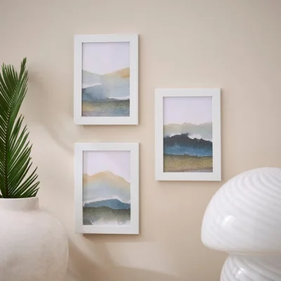 Dunelm Set of 3 Simple Photo Frames