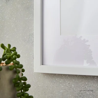 Dunelm Essentials White Photo Frame White