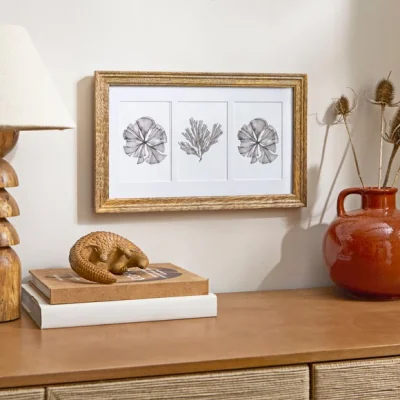 Dunelm Mango Wood Multi Photo Frame