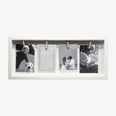 Dunelm 4 Aperture Box Frame White
