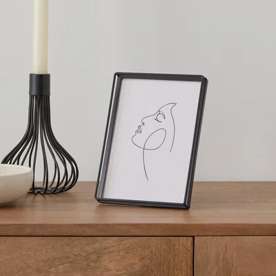 Dunelm London Photo Frame 7x5 Black