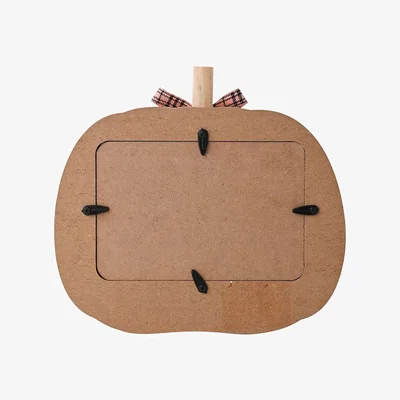 Dunelm Pumpkin Spice & All Things Nice Shaped Orange Photo Frame Orange