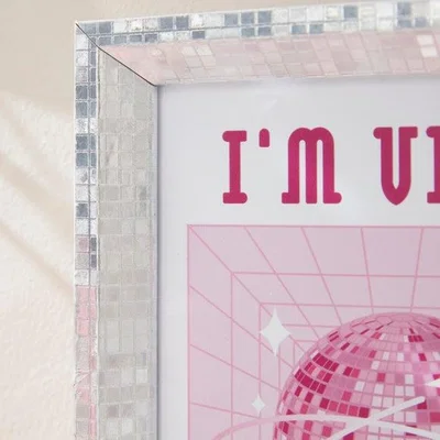 Dunelm Disco Ball Photo Frame