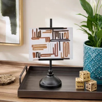 Dunelm Metal Easel Photo Frame