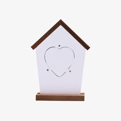 Dunelm The Cottage Garden Birdhouse Heart Photo Frame