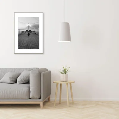 Dunelm Nielson Alpha Photo Frame Light Grey