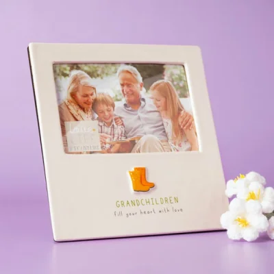 Dunelm Love Life Grandchildren Ceramic Photo Frame