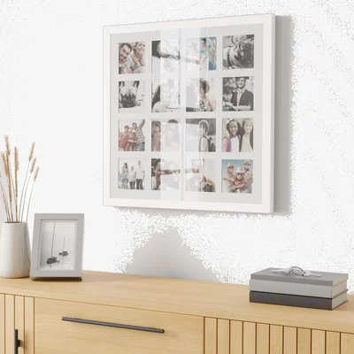 Dunelm Square Photo Frame White