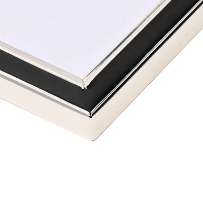Dunelm Impressions Black Epoxy Border Photo Frame
