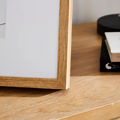 Dunelm Oversized Light Wood Photo Frame Light Wood