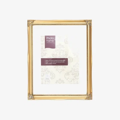 Dunelm Gold Vintage Photo Frame 6" x 4" (15cm x 10cm) Gold